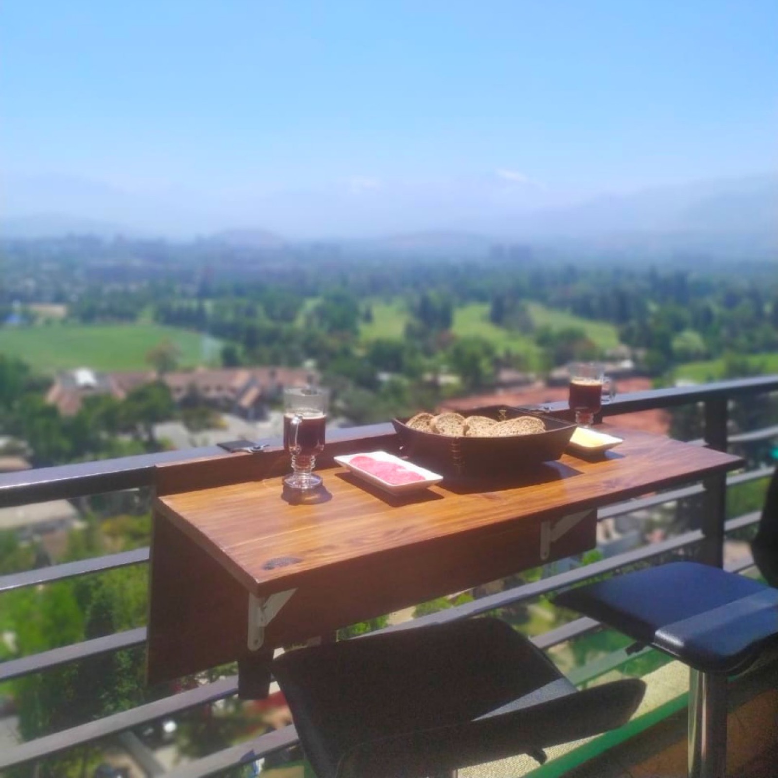 Tabla TD con vista a la cordillera