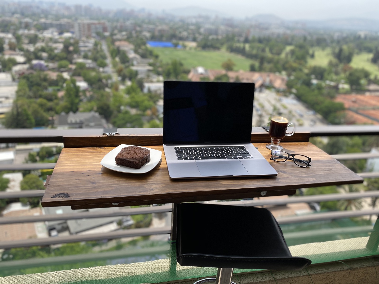 Tabla TD de día, con notebook